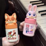 Cốc giữ nhiệt Disney Judy Stitch Cốc nước giá trị cao mẫu mới 2025 Cốc học sinh trẻ em nhỏ gọn cầm tay