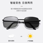 Kính râm gấp đổi màu phân cực kiểu mới Kính râm che nắng tiện lợi cho nam Kính lái xe Nhựa hợp thời trang bán buôn
