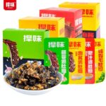 xách bò Hanwei Maodu, sốt mè Bắc Kinh cũ, sốt tỏi, bụng chiên giòn 14g, mua từ 2 hộp