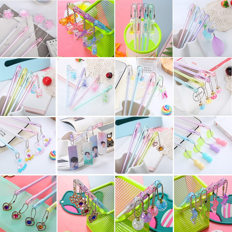 O1CN01xWzrKT291G8XFsdUc_2838378007-0-cib Bút Mặt dây chuyền trái tim cô gái Instagram, Mặt Dây Chuyền Văn phòng phẩm học sinh Dễ thương, Bút gel, Dây Chuyền treo, bút chữ ký văn phòng sáng tạo - Ảnh 1