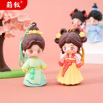 Nhân vật hoạt hình mới phong cách Trung Quốc Cặp đôi Móc Khóa Búp Bê hợp thời trang chơi hộp mù cặp sách Mặt dây chuyền quà tặng ngày lễ tình nhân bán buôn