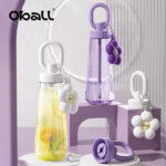 Cốc Nữ Thần cốc nước ống hút bình nước thể thao dung tích lớn dùng bằng nhựa Tritan giá trị cao cho bé gái