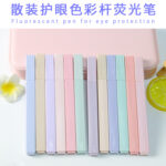 Bút đánh dấu que màu số lượng lớn, bút Sổ tay 12 màu, bút Sổ tay 12 màu, văn phòng phẩm sáng tạo, Bán Buôn Bút Đánh Dấu học sinh