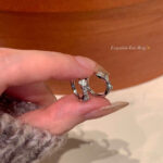 Bông tai Nút thắt nơ siêu nhỏ tinh tế sang trọng cho nữ Bông tai cùng kiểu hot trên mạng cảm giác thiết kế cao cấp sành điệu Instagram