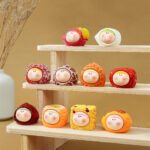 Nut Lilith dễ thương búp bê móc khóa phụ kiện nhỏ để bàn Đồ trang trí nhỏ trực tiếp phòng phát sóng trực tiếp cặp đôi hộp mù bán buôn