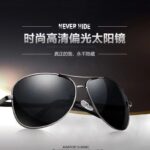 Kính râm phân cực nam mới, kính râm đổi màu Chân lò xo, kính cóc, nhà sản xuất kính râm lái xe bán buôn