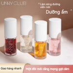 Son tinh chất dưỡng môi unny Youyi dành cho phụ nữ dưỡng ẩm và dưỡng ẩm cho môi tinh chất trong suốt Son bóng Thủy Tinh Dành cho phụ nữ dưỡng ẩm cho môi bóng