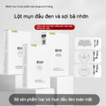Miếng dán lột mụn đầu đen và sợi bã nhờn  rnwruwei miếng dán cằm Miếng dán làm sạch mụn trứng cá đen trắng