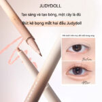 Bút kẻ bọng mắt hai đầu Judydoll cam Chopper , màu hai trong một, ngọc trai, mịn, tự nhiên và tinh tế