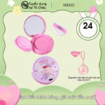 VEECCI/Weizi Paipai Cushion Phấn má hồng Cherry Xiaowanzi Liên kết Màu phồng nhẹ nước Kem đa năng