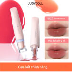 Son dưỡng môi JUDY DOLL tinh chất son môi thủy tinh cô gái DUDU môi Gương thủy tinh dưỡng ẩm môi